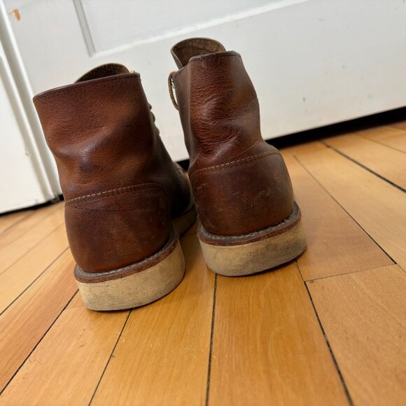 Red Wing 9111 Classic Round Toe Brown Leather Boots Size US 6 D main image 6